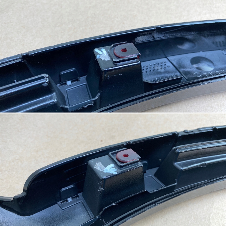 фото №14, Porsche cayenne iii 3 9y3 coupe молдинг крыла левый задняя накладка защита