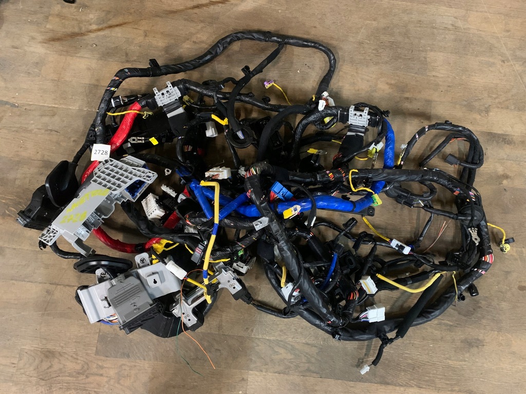 фото №1, Kia stinger 3.3 t электропроводка салона кабины комплектная