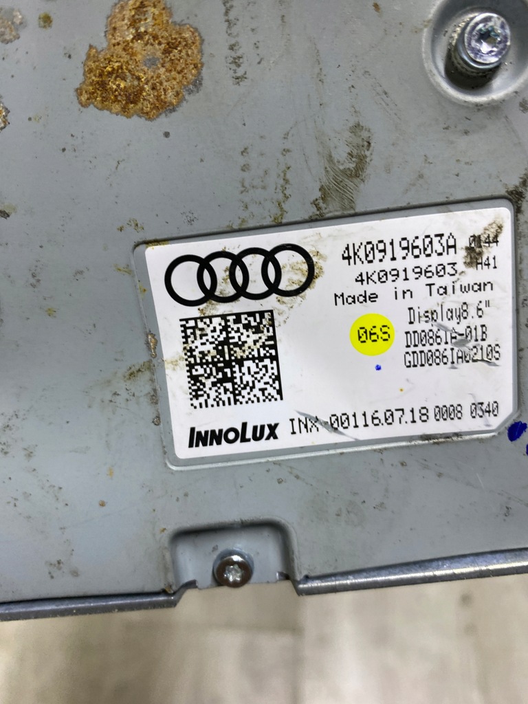 фото №5, Audi a6 c8 4k экран дисплей 4k0919603a