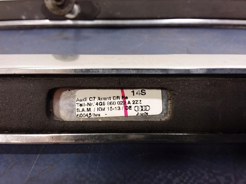 фото №6, A6 s6 c7 kombi рейлінги 4g9860021a 4g9860022a 2szt