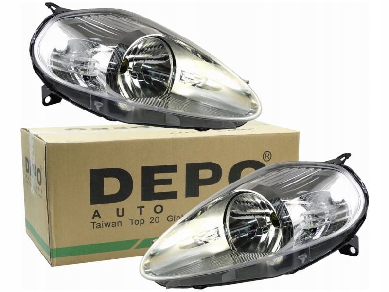 Купить Фары фары fiat grande punto 05-15 punto 09- punto 12-