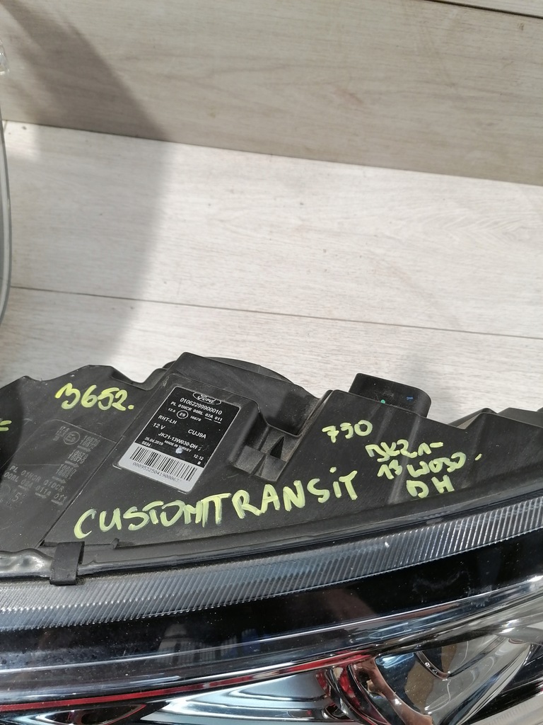 фото №16, Transit custom лампа левая линза jk21-13w030-dh