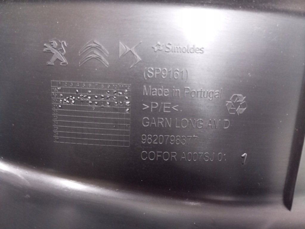 фото №6, Блок двигуна накладка поріг peugeot 2008 ii 9820798777 9820798377