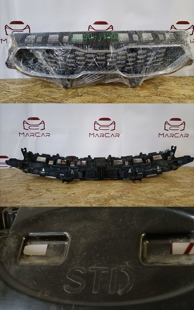 фото №9, Kia ceed iii решётка радиатора решётка радиатора радиатора std 86350-j7010