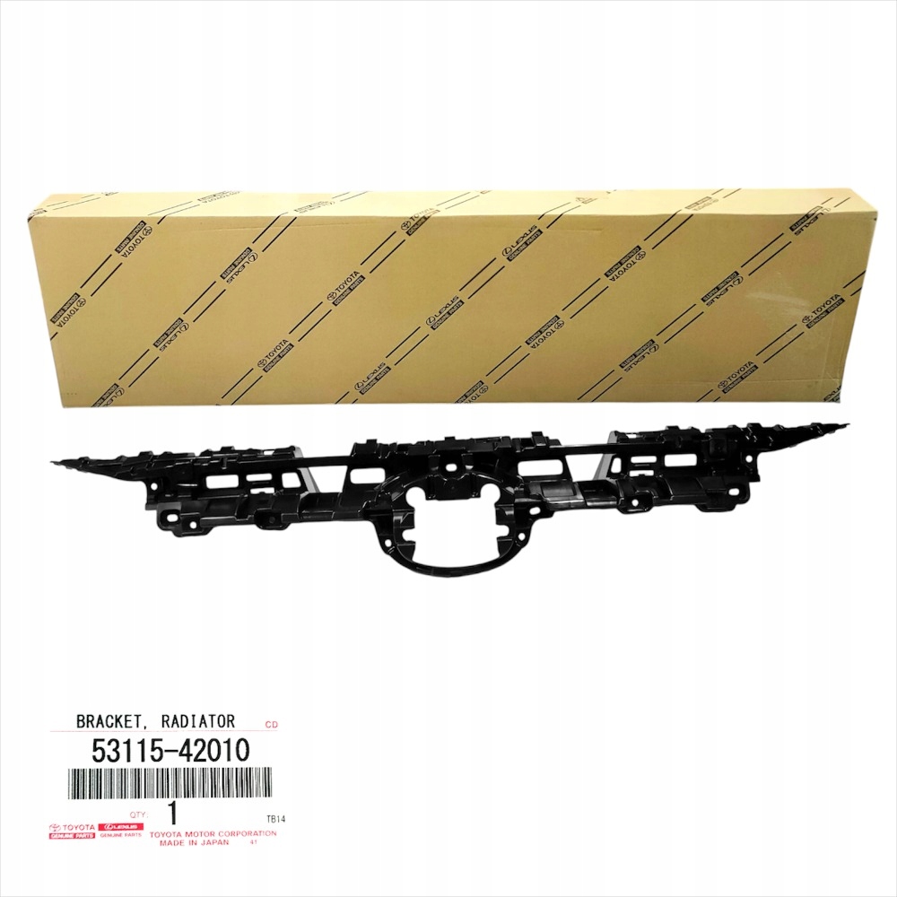фото №1, Toyota rav4 підсилювач решітка радіатора бампера перед 5311542010 nowe оригінал