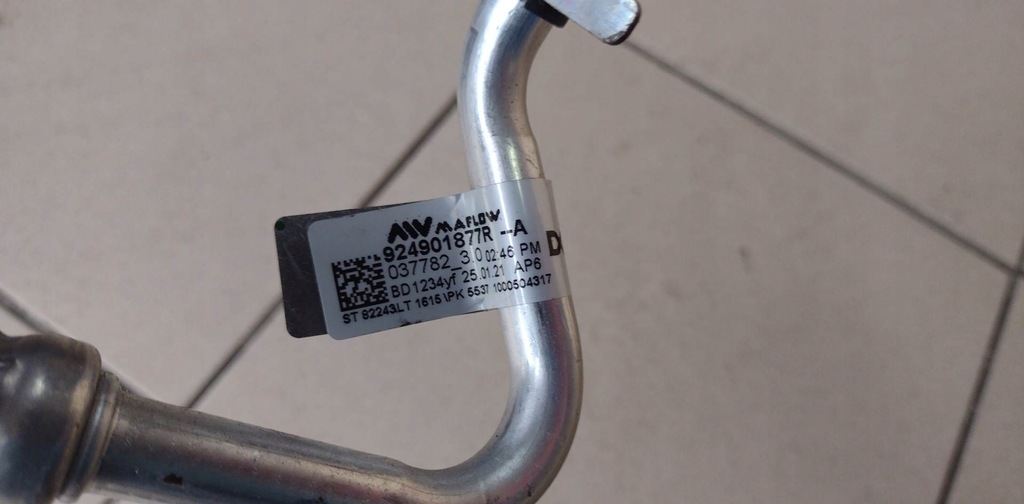 фото №3, Шланг кондиционера renault kangoo iv 924901877r