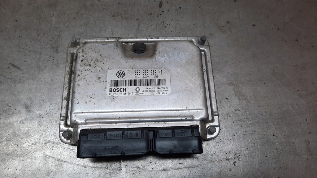 фото №1, Бортовий комп'ютер двигуна 038906019ht skoda fabia i 1.9