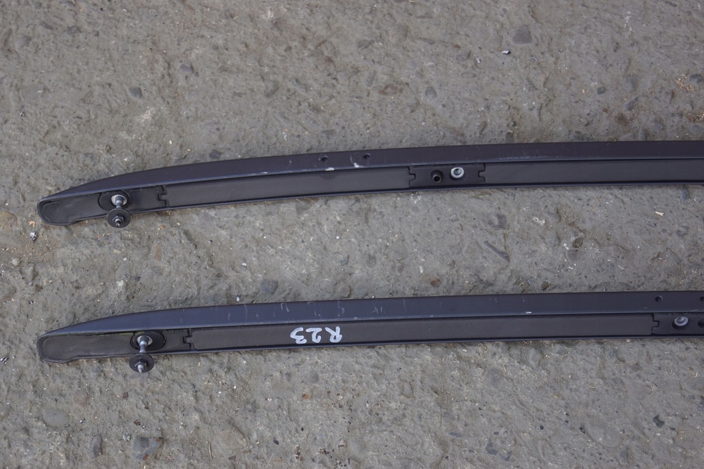 фото №10, Рейлинги кровельные audi a4 b8 комплект чёрные