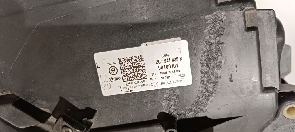 фото №9, Vw polo 2g1 vi 17- full led лампа левая 2g1941035b