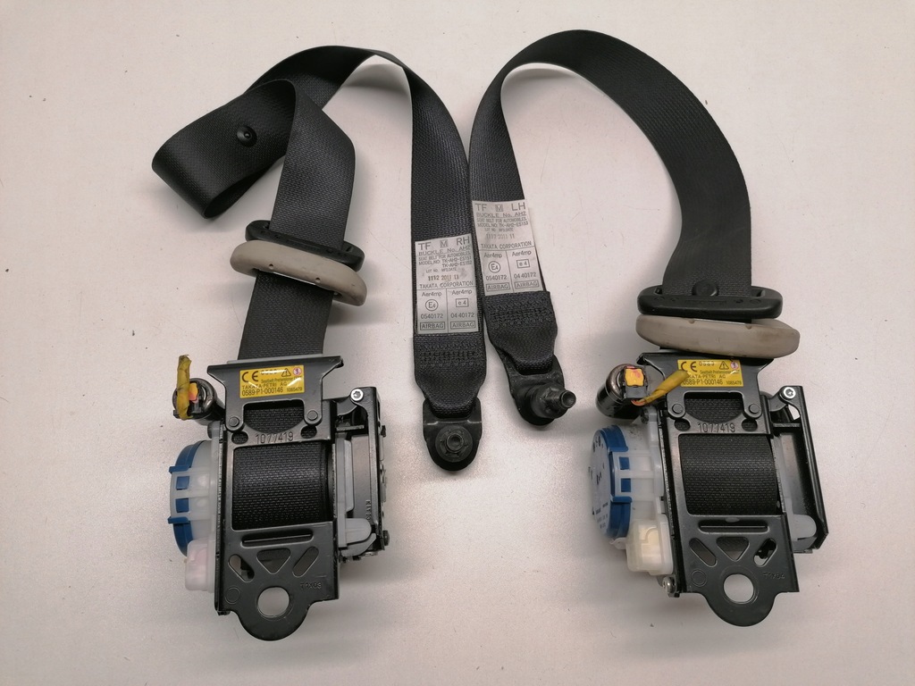фото №1, Subaru xv ремни безопасности комплект оригинал