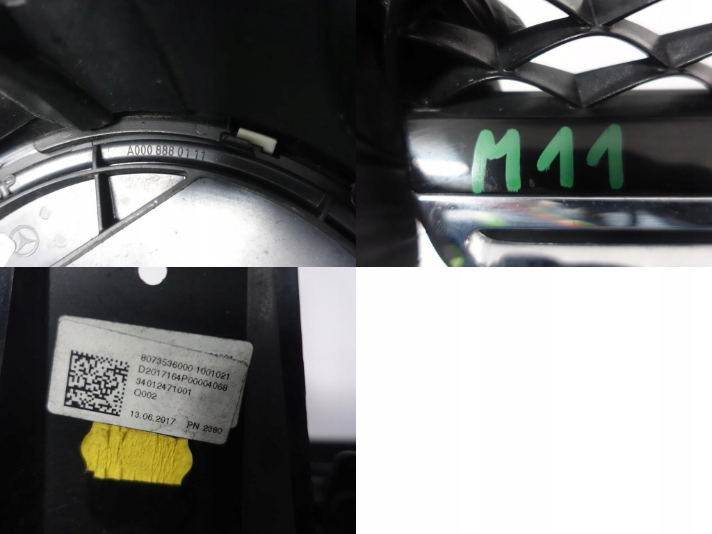 фото №10, Mercedes glc x253 15-19 amg решітка радіатора решітка радіатора