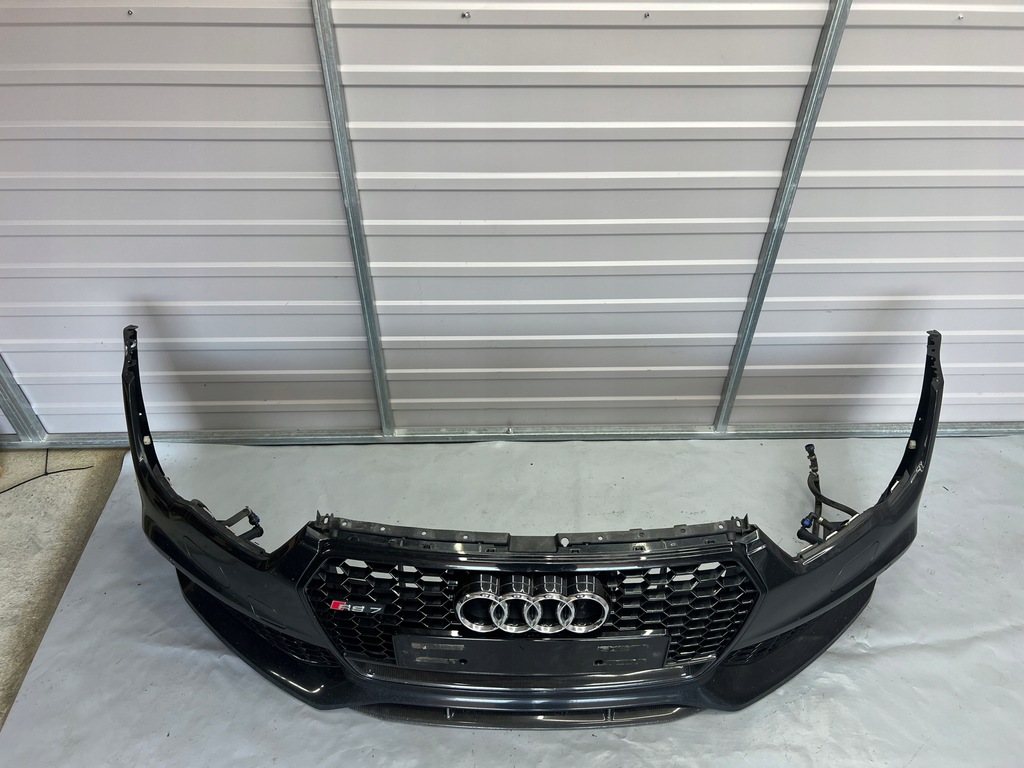 фото №7, Бампер передний kompletny карбон audi a7 rs7 4g lift 14-17r ly9t оригинал