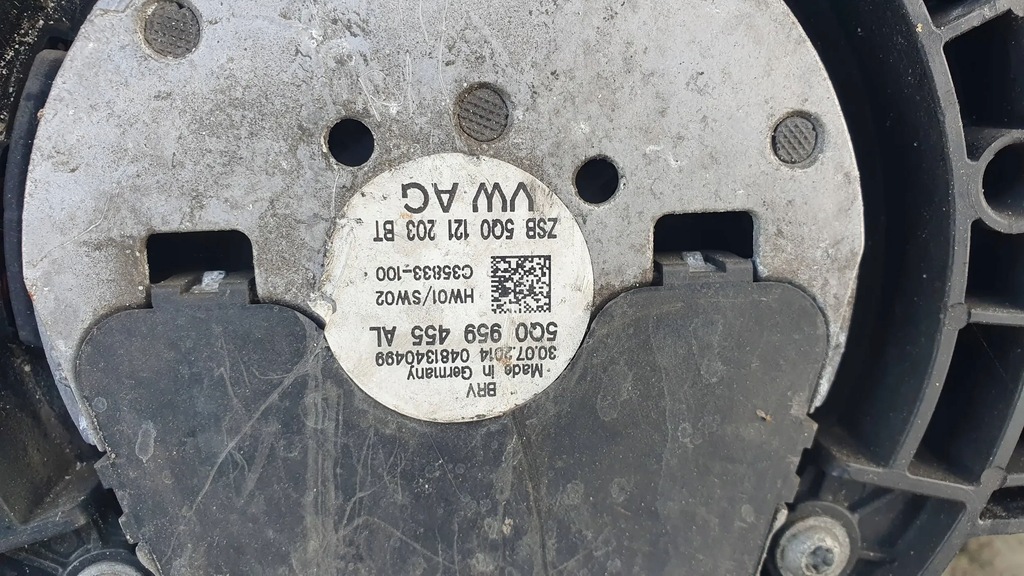 фото №6, Skoda octavia 3 iii 5e 1.6 hdi корпус вентилятора вентилятор радиатора