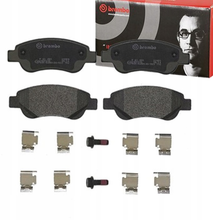 фото №1, Brembo p 61 081 набор тормозных колодок тормозных, тормоза дисковые