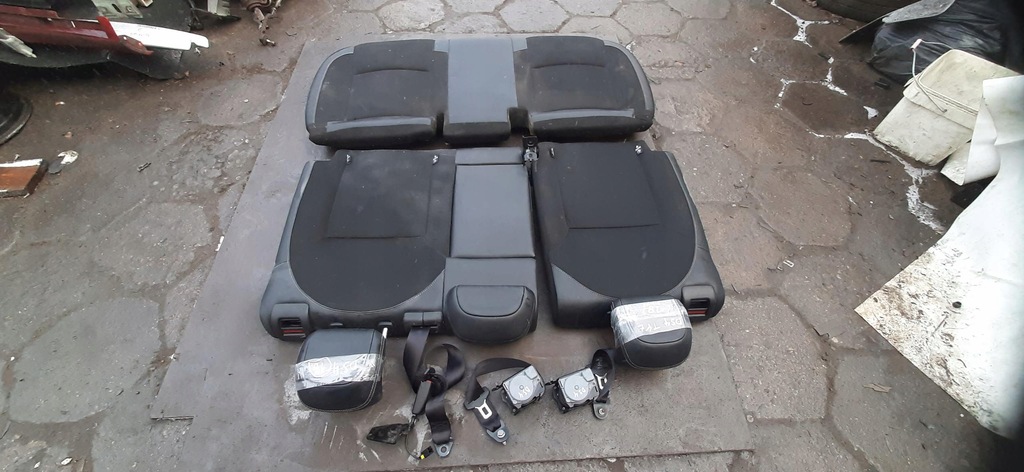 фото №5, Заднее сиденье задняя задняя полукожа citroen ds4