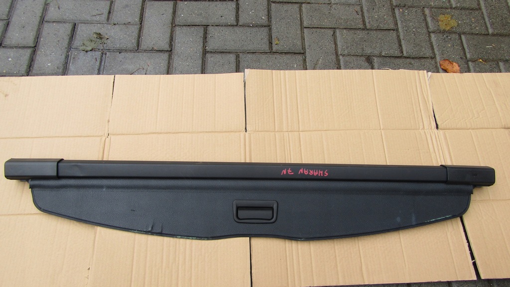 фото №1, Vw sharan 2 ii 7n шторка багажника