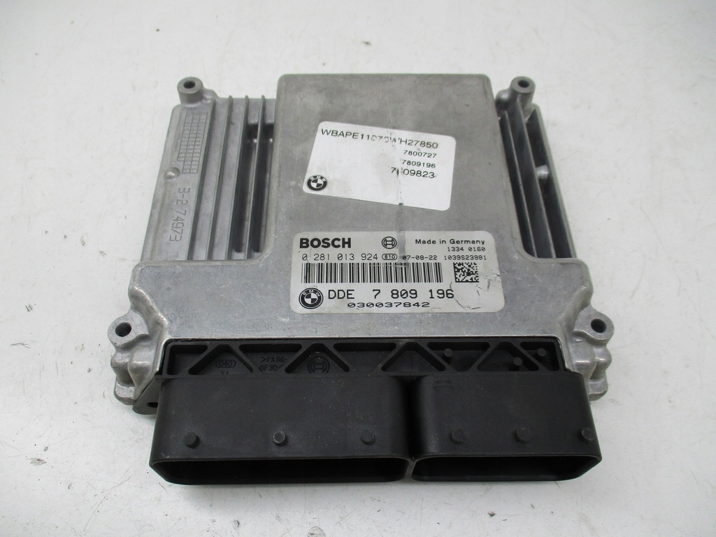 фото №1, Bmw e83 x3 2.0 d n47 блок управления 0281013924