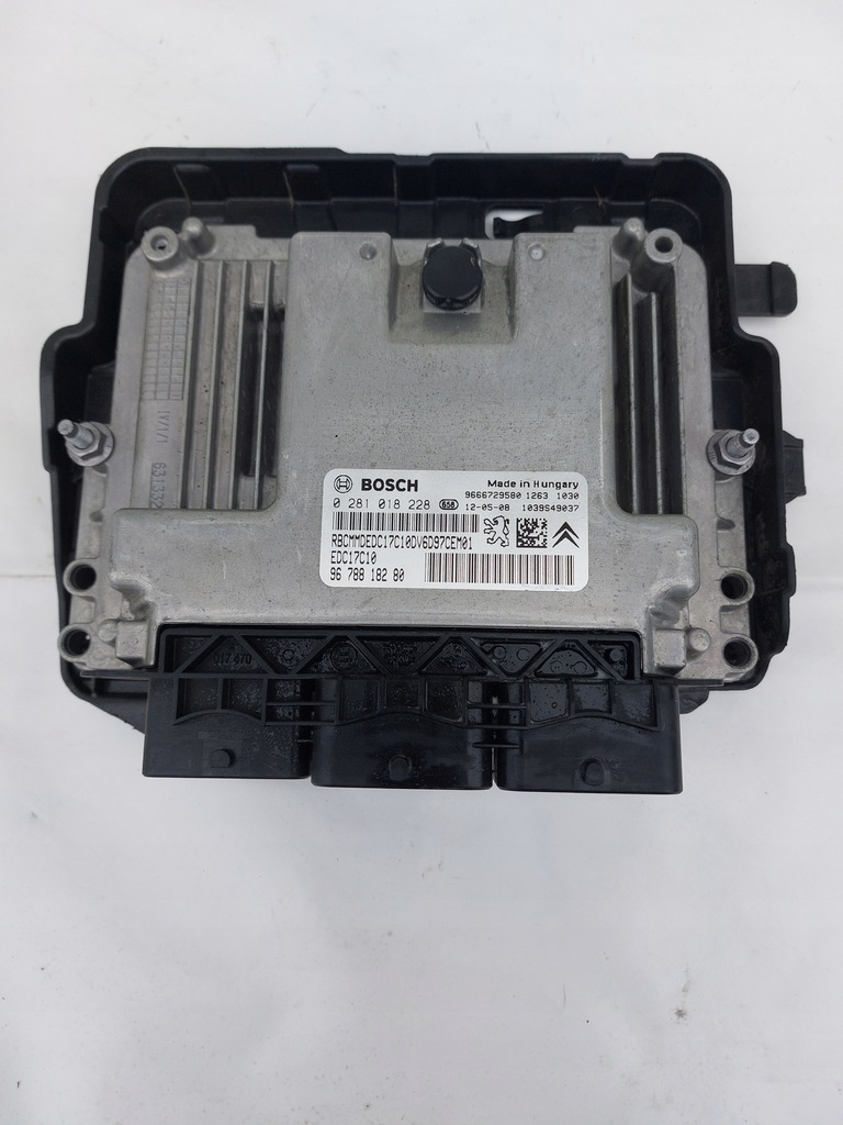 фото №1, Бортовой компьютер двигателя peugeot 208 i 12-15r eu