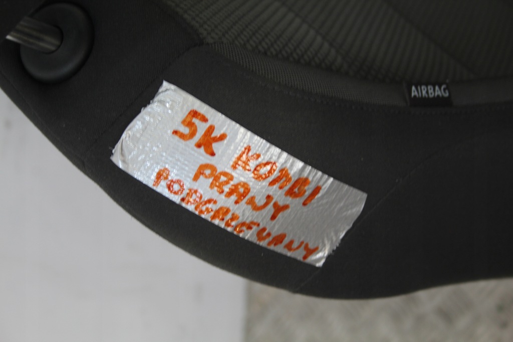 фото №7, Сидіння правий перед складний vw golf vi 6 1k9 kombi