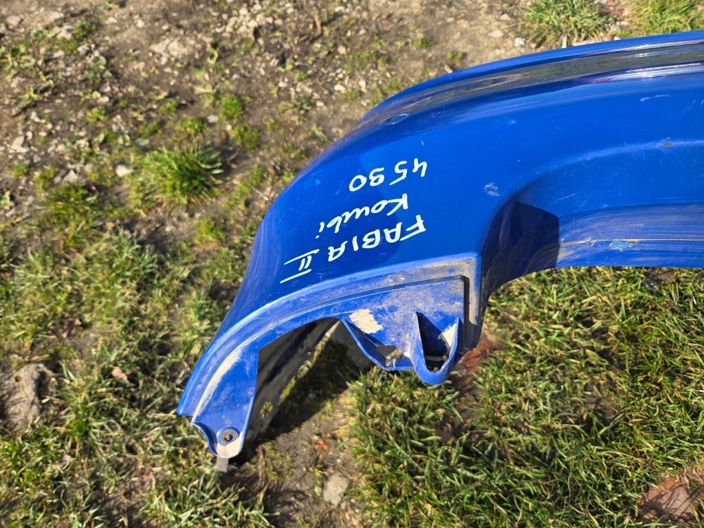 фото №9, Fabia ii kombi бампер задняя задний 4590 pdc