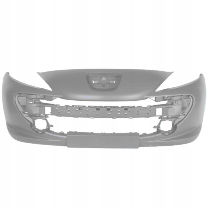 Купити Бампер peugeot 207 2007-2012 сріблястий