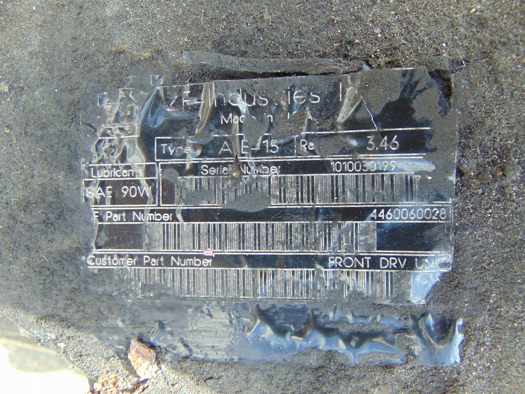 фото №8, Мост перед передний mercedes ml w163 2.7cdi 3.46 eu