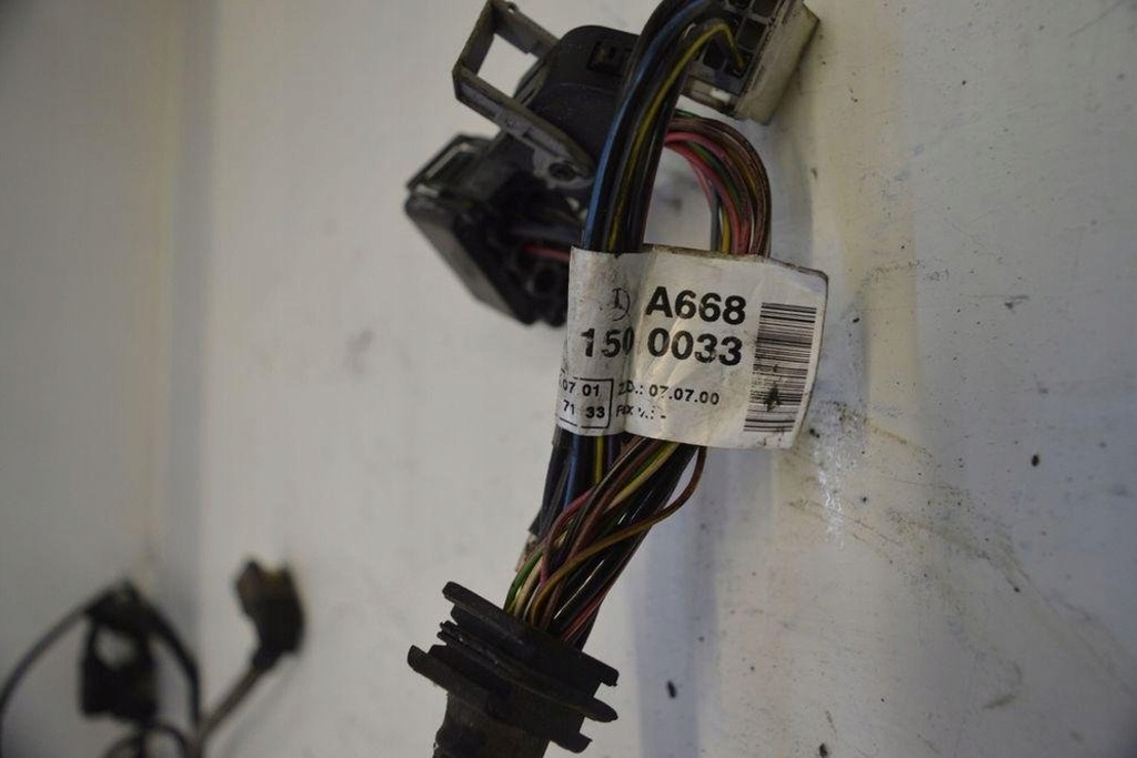 фото №6, Джгут двигуна mercedes-benz a w168 a6681500033 1.69l дизель 70kw 2001