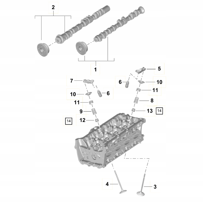 фото №1, Клапан выпускной porsche macan 2.0 r4 pab109611d