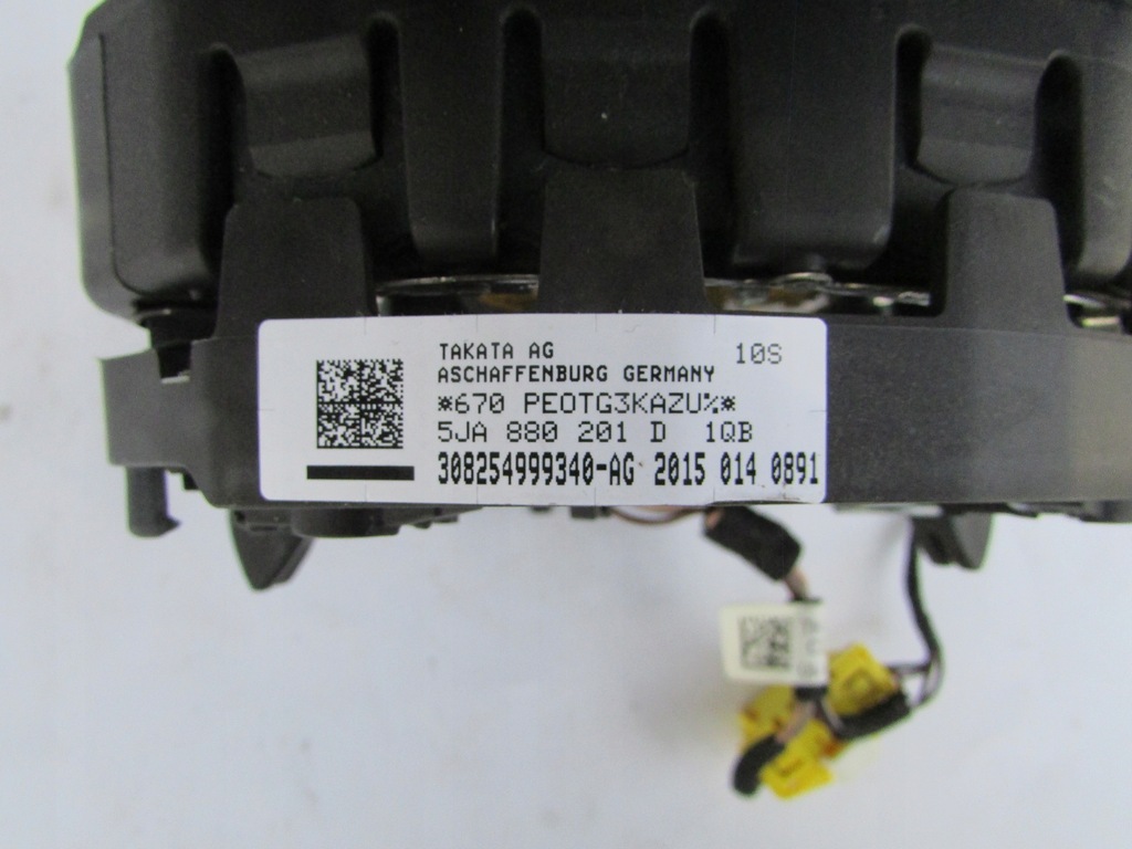 фото №4, Skoda rapid подушка безпеки подушка водій 5ja880201d