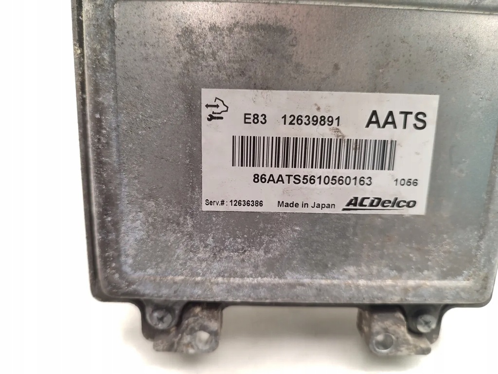 фото №7, Opel meriva блок керування / модуль ecu 1.4 lpg бензин 88kw 120 hp 12639891