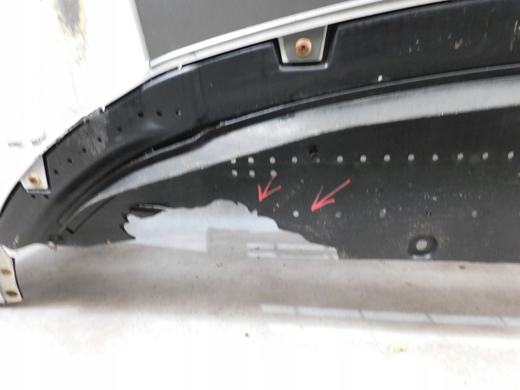 фото №12, Audi a7 c7 4g8 бампер перед передній kompletny білий