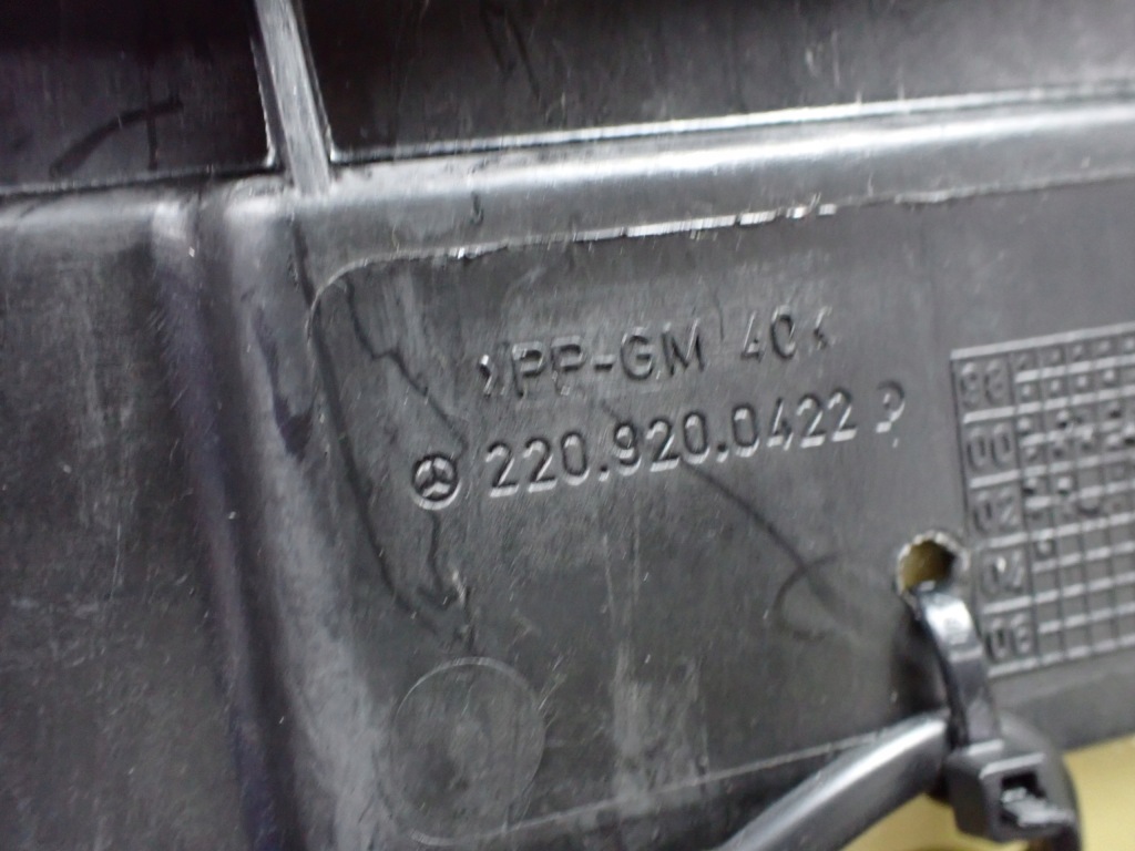 фото №9, Mercedes w220 lift заднє сидіння спинка підігрів правий задня