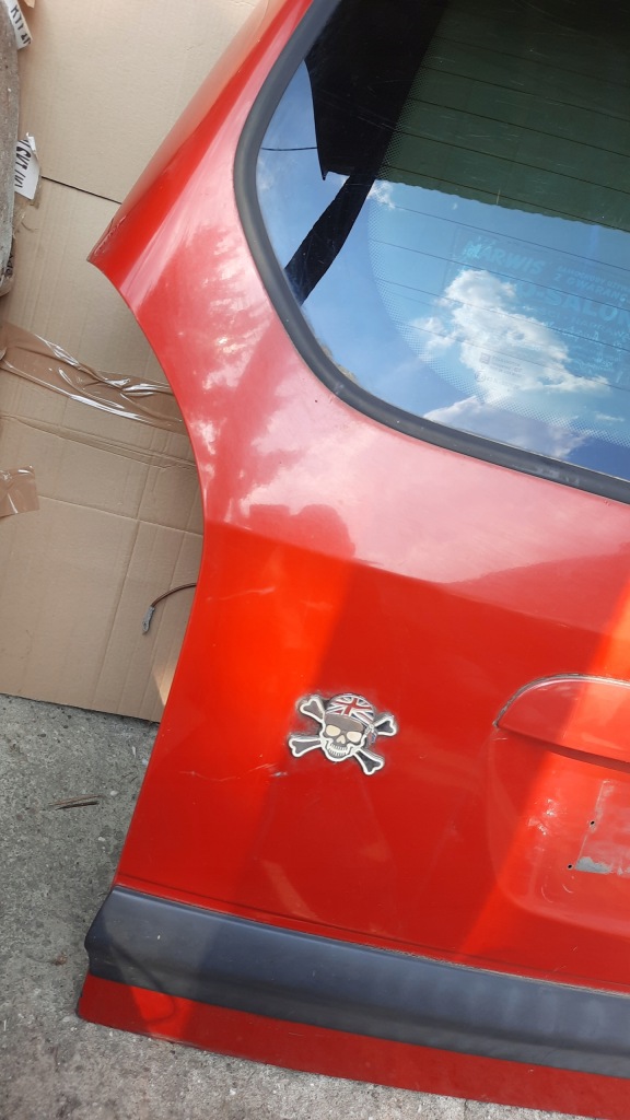 фото №2, Крышка багажника задняя opel zafira 99r