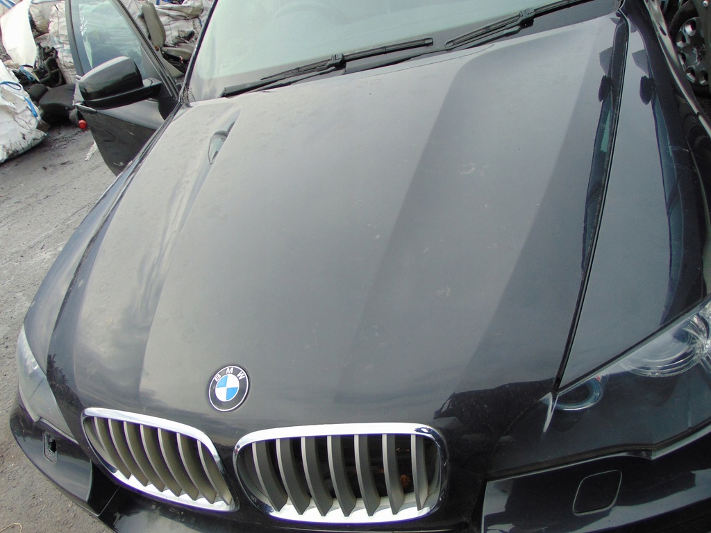 фото №1, Капот крышка bmw x6 e71 475 475/9 black sapphire металлик czarna
