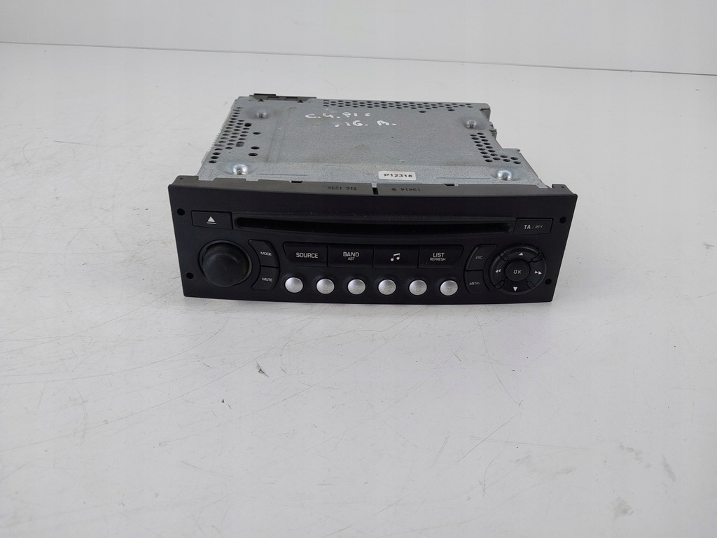 фото №1, Радио заводской cd 96662670xt citroen c4 picasso i