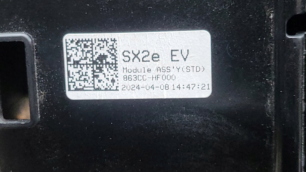 фото №11, Кришка роз'єм заряджання hyundai kona electric ii ev 23- оригінальний номер 863cc-hf000 new