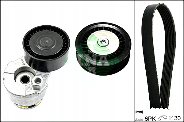 фото №2, Набір ремені багаторучейкових з ролики dacia dokker dokker express