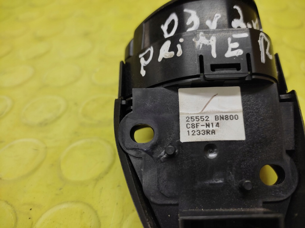 фото №5, Nissan primera p12 перемикач радіо 25552bn800