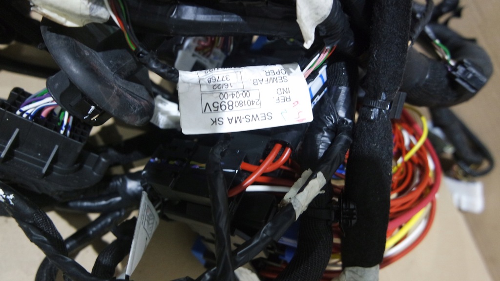 фото №5, Джгут електропроводка консолі nissan townstar kangoo 2021r.