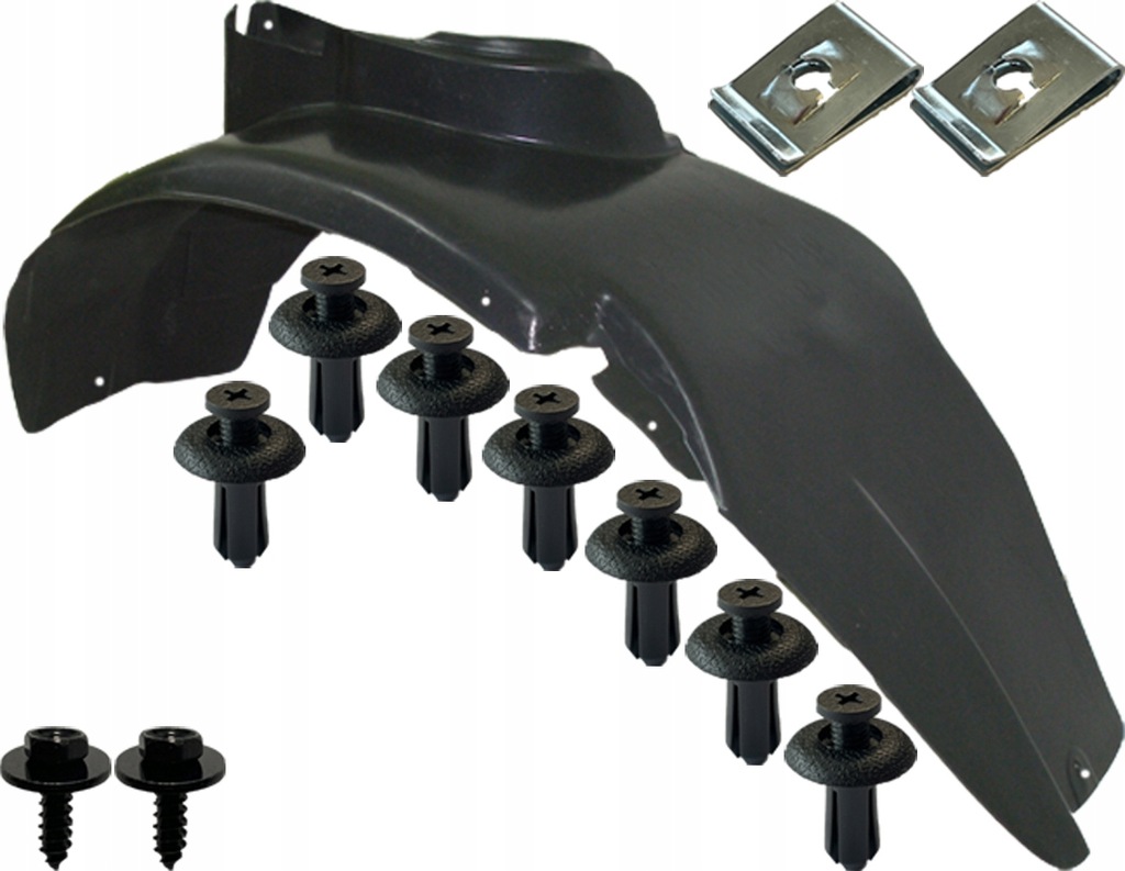 фото №1, Alfa romeo 156 1997-05 підкрилок кліпси перед правий