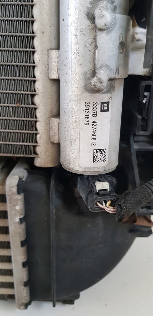 фото №11, Комплект радіатор вентилятор opel astra k 1.4 t man