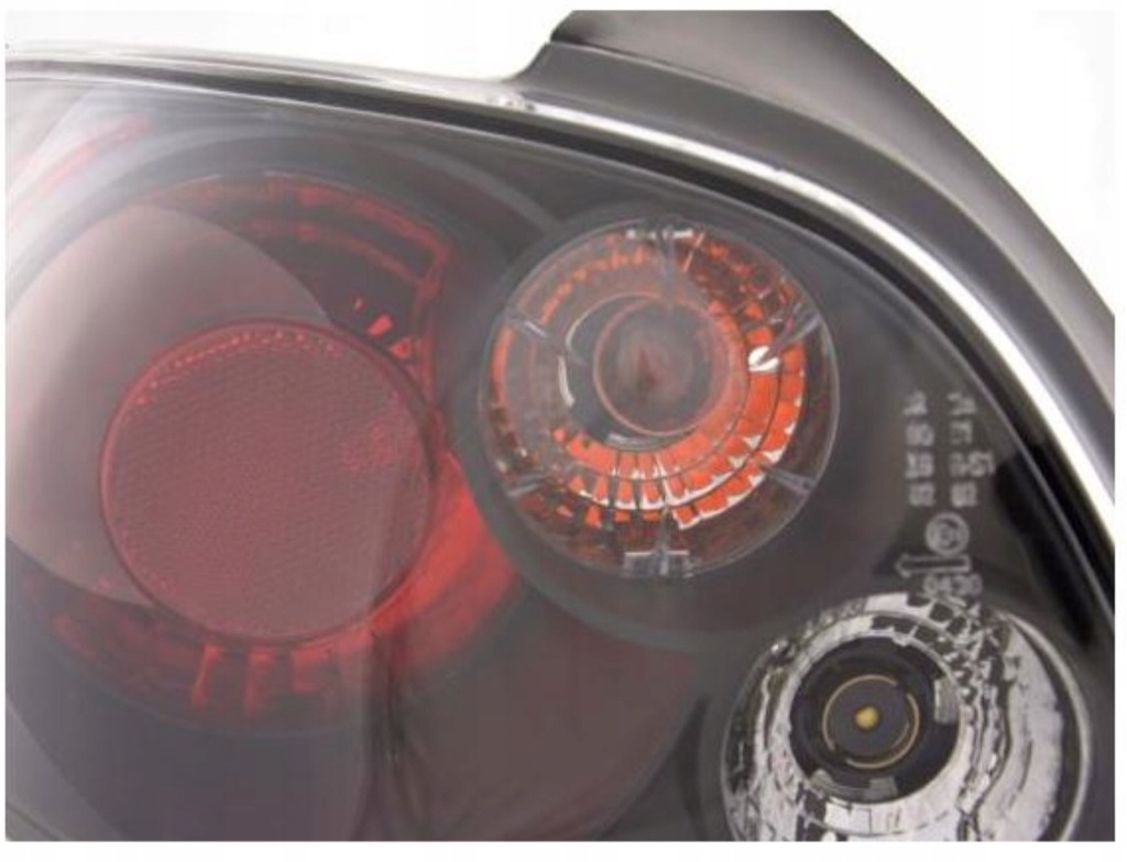 фото №7, Nowe лампи задні do peugeot 206 хетчбек od 1998 roku atest black