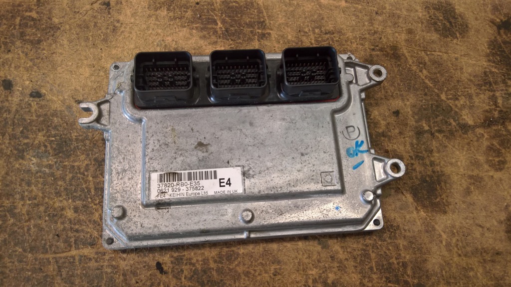 фото №1, Бортовой компьютер блок управления двигателя honda jazz iii ishift