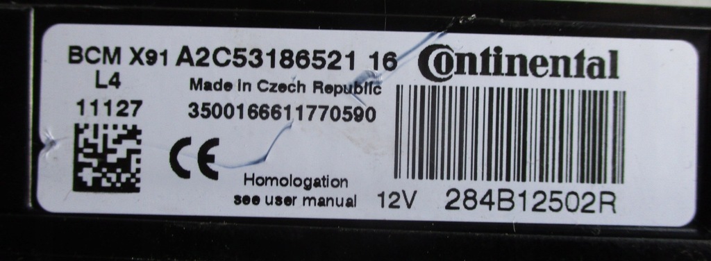 фото №5, Laguna iii модуль блок керування bcm