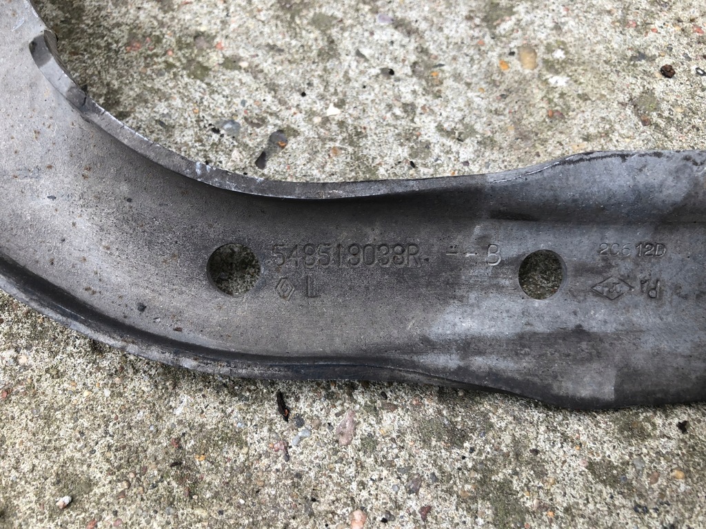 фото №3, Кронштейн подрамник левый 548519038r renault zoe