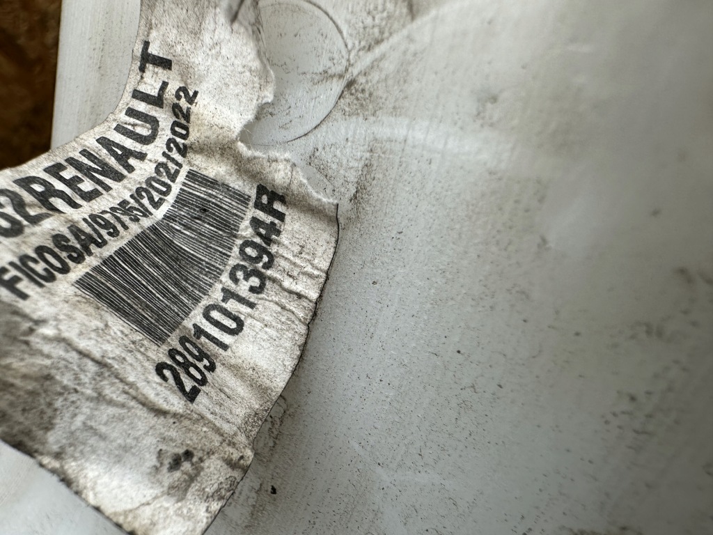 фото №3, Бачок омывателя renault master iv 289101394r