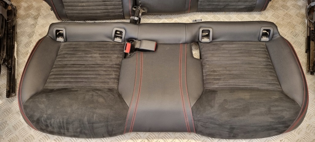 фото №7, Mercedes w117 cla shooting brake kombi сиденья подогрев заднее сиденье alcantara kpl