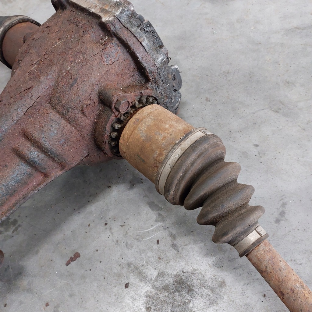 фото №13, Subaru forester ii 2 мост дифференциал задний + приводной вал