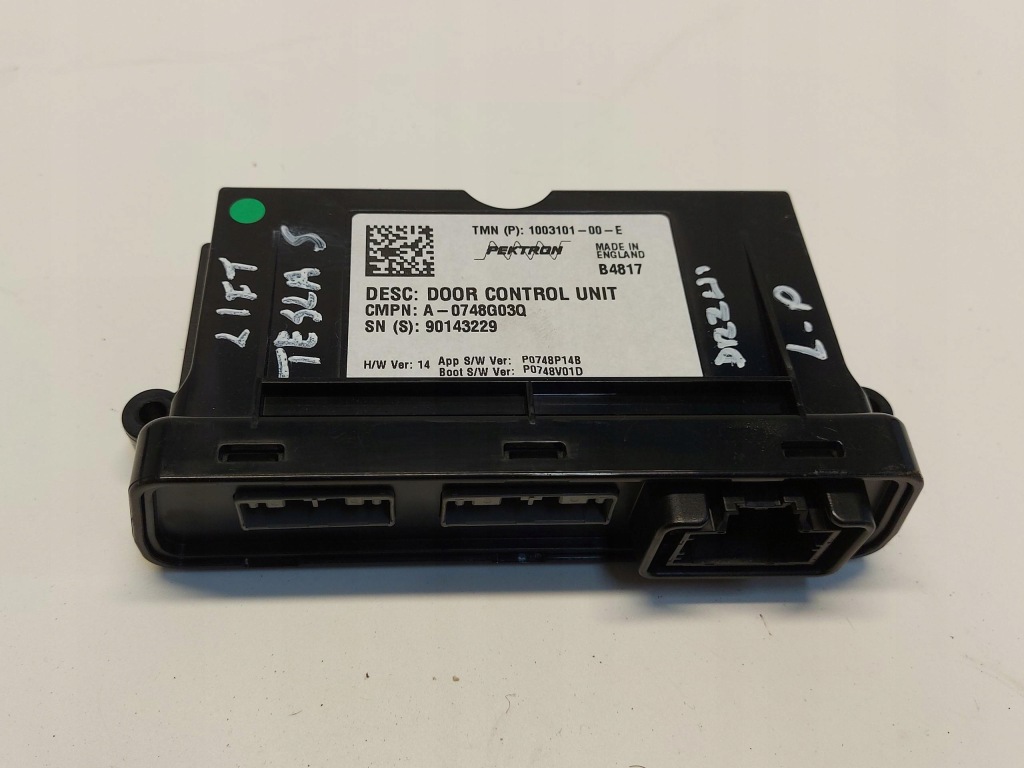 фото №1, Tesla model s lift модуль блок керування двері 1003101-00-e