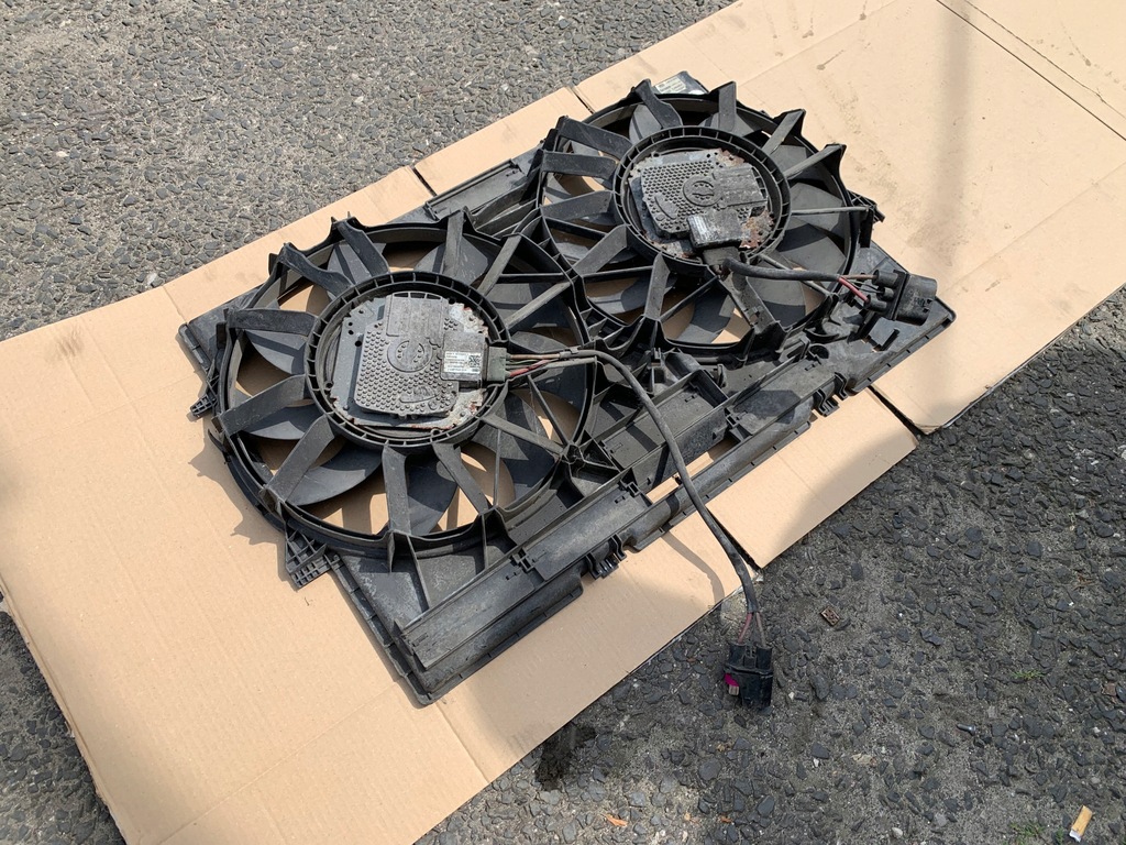 фото №6, Вентиляторы радиатора 4h0959455d 4h0959455c 4h0121003b audi a8 d4 исправные